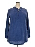 Woman Within Blue Pullover Sweater Size 18 (L) - photo 1