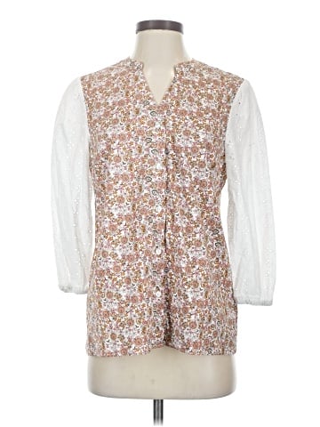 H By Halston 3/4 Sleeve Blouse (view 1)