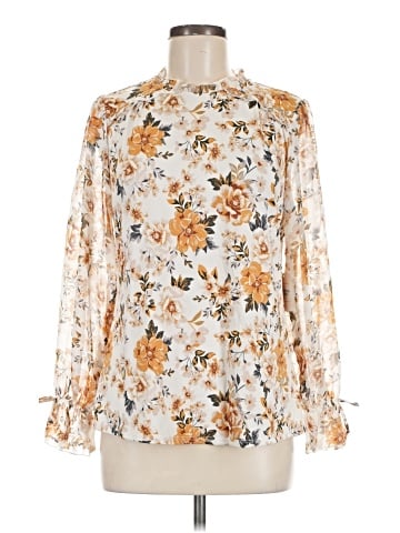 Perseption Concept Long Sleeve Blouse (view 1)