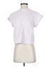 Athleta 100% Cotton White Short Sleeve Top Size XS - photo 1