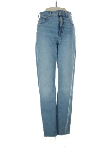 Madewell The '90s Straight Jean in Hallstead Wash (view 1)