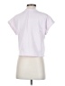 Athleta 100% Cotton White Short Sleeve Top Size XS - photo 2