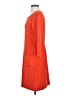 Gap Solid Orange Casual Dress Size S - photo 5