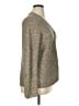 Evan Picone Tweed Tan Cardigan Size XL - photo 4