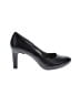 Anne Klein 100% Leather Black Heels Size 10 - photo 1