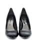 Anne Klein 100% Leather Black Heels Size 10 - photo 2