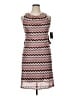 SLNY Chevron-herringbone Pink Casual Dress Size 14 - photo 1