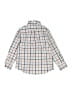 Crewcuts Outlet Plaid Tan Long Sleeve Button-Down Shirt Size 6 - 7 - photo 2