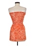 Shein Orange Cocktail Dress Size M - photo 2