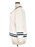 POPSUGAR Stripes Ivory Pullover Sweater Size 2X - photo 5