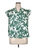 Shein Curve Green Short Sleeve Blouse Size 14 Plus (1) - photo 1
