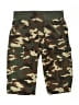 TAXI Camo Green Cargo Shorts Size S - photo 1