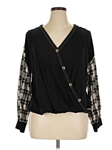 Umgee 3/4 Sleeve Blouse (view 1)