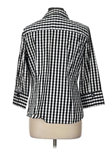 Foxcroft 3/4 Sleeve Button-Down Shirt (view 2)