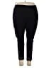 Shein Curve Solid Black Active Pants Size 3X - photo 1