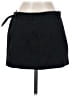 MNG Solid Black Casual Skirt Size S - photo 1