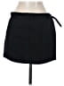 MNG Solid Black Casual Skirt Size S - photo 2