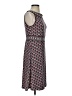 Max Studio Print Burgundy Casual Dress Size S - photo 4