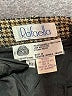 Rafaella 100% Wool Houndstooth Brown Wool Pants Size 18 - photo 4