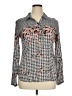 Unbranded Tweed Gray Long Sleeve Blouse Size XL - photo 1