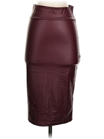 Simlu Faux Leather Skirt (view 1)