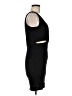 Soprano Solid Black Cocktail Dress Size M - photo 4