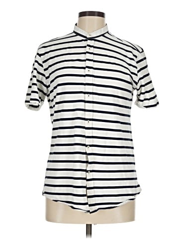 Zara Short Sleeve Button-Down Shirt (view 1)