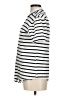 Zara Stripes Ivory Short Sleeve Button-Down Shirt Size M - photo 5