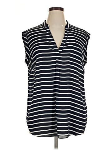 Roz & Ali Sleeveless Blouse (view 1)
