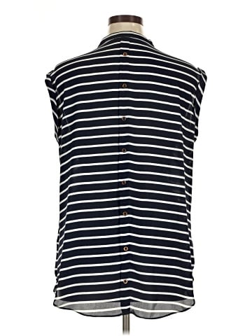 Roz & Ali Sleeveless Blouse (view 2)