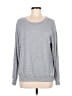 Magaschoni Solid Gray Sweatshirt Size M - photo 1