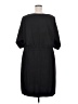 Just Fab Solid Black Casual Dress Size 2X - photo 2