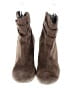 BCBG Paris 100% Leather Brown Ankle Boots Size 8 1/2 - photo 2