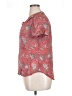St. John's Bay Floral Red Short Sleeve Blouse Size XL (petite) - photo 5