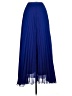 Nymphe 100% Polyester Blue Formal Skirt Size M - photo 2