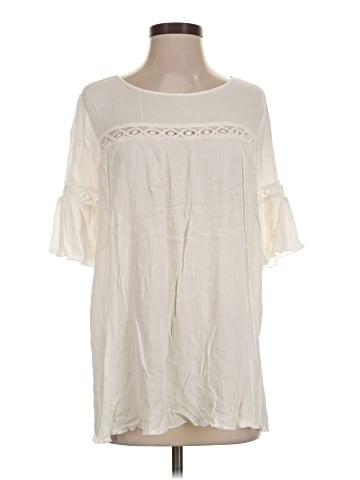 Timing 3/4 Sleeve Blouse (view 1)