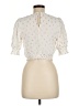 Boden Ivory Short Sleeve Blouse Size 8 - photo 2