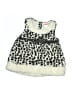 Little Lass 100% Polyester Animal Print Silver Dress 9-12 MO / 12 MO - photo 1