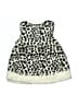 Little Lass 100% Polyester Animal Print Silver Dress 9-12 MO / 12 MO - photo 2