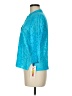 Ruby Rd. Teal 3/4 Sleeve Button-Down Shirt Size 8 Petite - photo 5