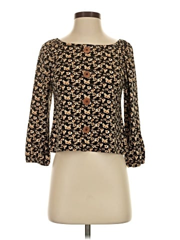 Self Esteem 3/4 Sleeve Blouse (view 1)