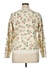 Draper James 100% Cotton Floral Ivory Pullover Sweater Size XL - photo 2