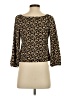 Self Esteem Black 3/4 Sleeve Blouse Size S - photo 2