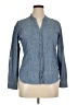 Dockers 100% Cotton Blue 3/4 Sleeve Button-Down Shirt Size XL (petite) - photo 1
