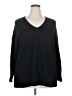 Eileen Fisher 100% Organic Cotton Black Pullover Sweater Size 2X - photo 1