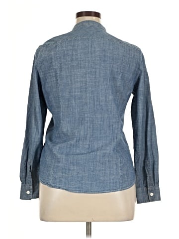 Dockers 3/4 Sleeve Button-Down Shirt (view 2)