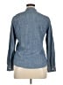 Dockers 100% Cotton Blue 3/4 Sleeve Button-Down Shirt Size XL (petite) - photo 2