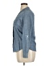Dockers 100% Cotton Blue 3/4 Sleeve Button-Down Shirt Size XL (petite) - photo 5