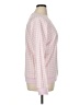 Draper James 100% Cotton Checkered-gingham Pink Pullover Sweater Size XL - photo 4