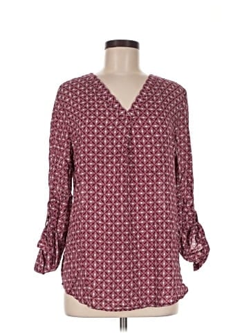 Brina & Em 3/4 Sleeve Blouse (view 1)
